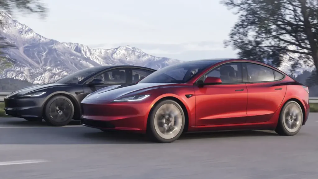 Tesla Model 3 Best Electric Cars for Seniors